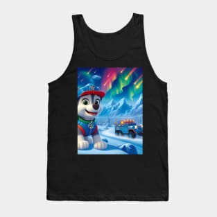 Kids Fashion: Explore the Magic of Cartoons and Enchanting Styles for Children Tank Top